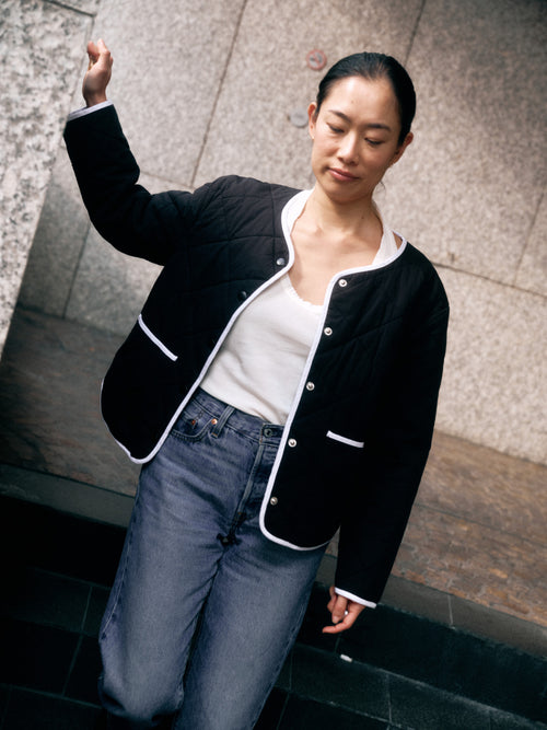 Bold Quilted Jacket